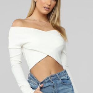 Fashion nova crop sweater